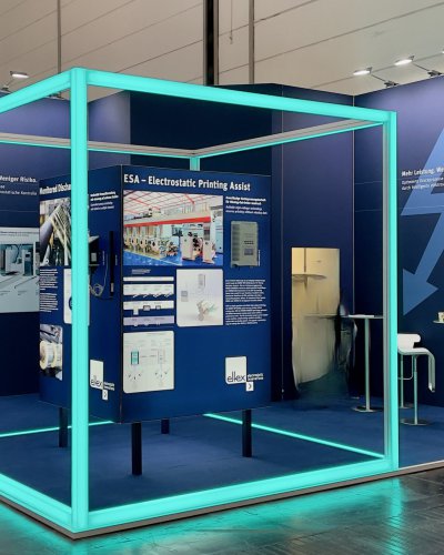 Eltex Elektrostatik auf der Drupa 2024