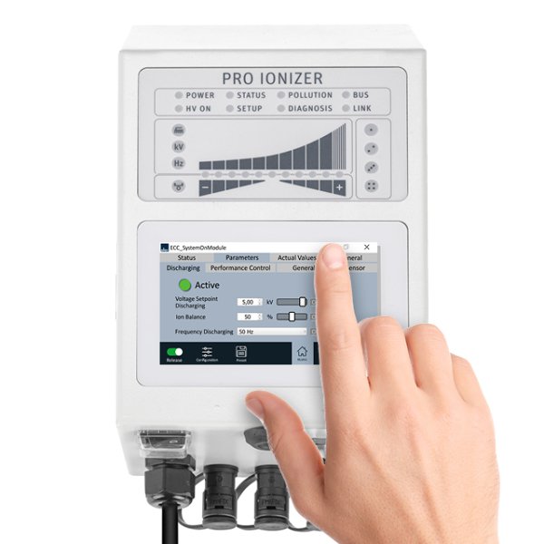 PRO IONIZER Update - mit Feldstärke-Sensor und ATEX-Zulassung